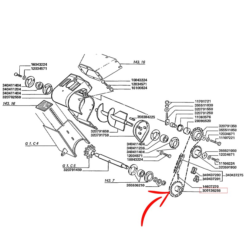 300136256.jpg INGRANAGGIO COD. 300136256
