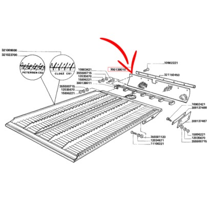 300138010.jpg TELA POSTERIORE VAGLIO SUPERIORE COD. 300138010