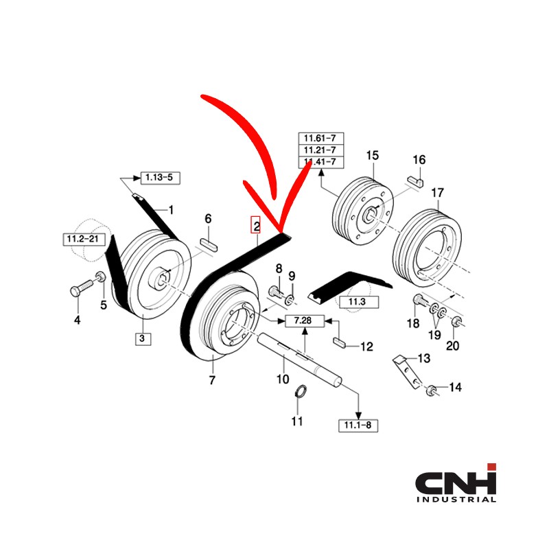 84817637_CNH.jpg CINGHIA COD. 84817637
